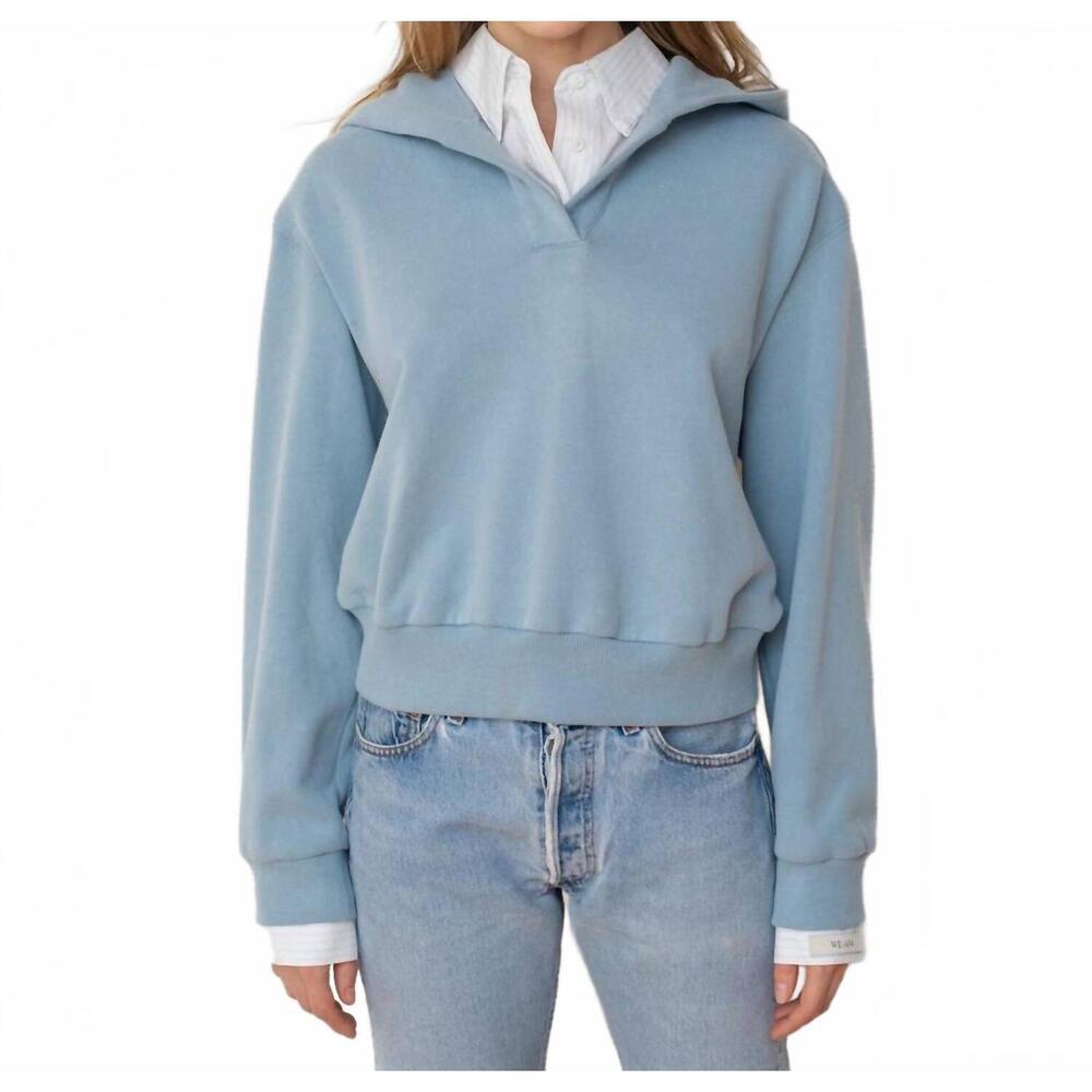 NEW WE-AR4 street boxy hoodie in swordfish - Picture 2 of 5